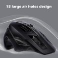 thumbnail image 2 of Casco De Bicicleta De Montaña Para Adultos Casco Mtb Con Luz Trasera De Seguridad Usb Casco De Bicicleta Casco De Ciclismo Con Soporte De Cámara Yuarrent OD015123-02, 2 of 6