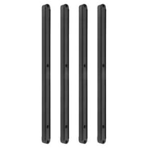 OFFIGAM 2-Pack Plastic Drawer Slide Kit for Furniture Bottom Mount, Easy Install Support Rails for Smooth