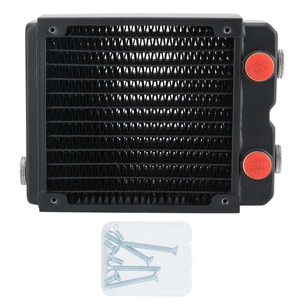 Disipador de calor de cobre de 120 mm con refrigeración líquida de 2 capas para accesorios de computadora