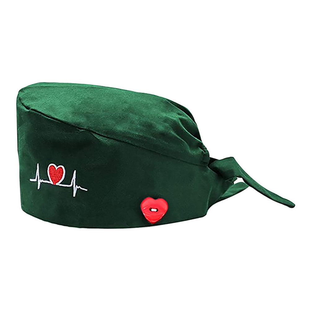 Women's Working Cap With Sweatband – Adjustable Bouffant Hat For Kitchen, Salon, Hospital, Or Halloween (One Size) - View #5