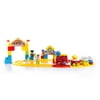 Matashi 39 Piece Battery Operated Train Set Including 4 Connectable Train Cars, 3 Figurines, 2 Stations and More by Dimple