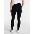 thumbnail image 5 of Time and Tru Women's Ankle-Length Knit Leggings, 27 in Inseam, 5 of 8