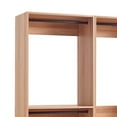 thumbnail image 3 of Dee Modular Closet System, 5 Floating Shelves, 2 Drawers, Oak Brown Wood, 3 of 6