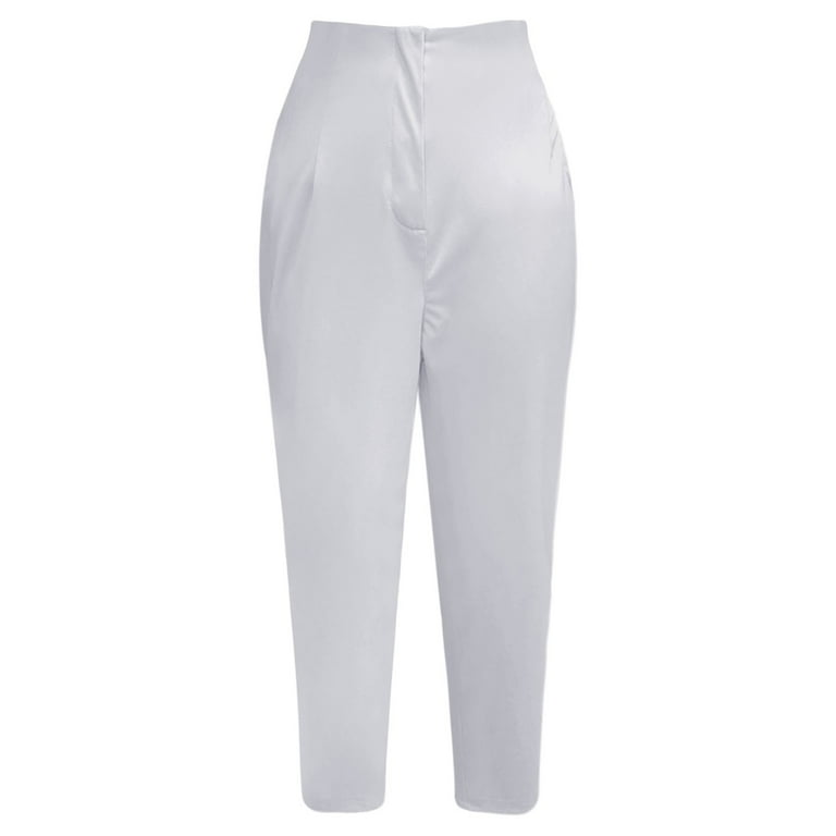 BOOMILK Dress Pants for Women Business Casual High Waisted
