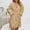Khaki, variant on Women Fashion Casual Comfort Warm Long Sleeve Nightdress Hooded Jumpsuit Warm Bathrobes for Women Full Sleeve Tops for Women Japanese Silk Robes for Women Floor Length Robe Housecoat Medium