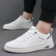 thumbnail image 5 of Men Slip‑On Elastic Lace Casual Board Shoes, 5 of 5