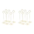 thumbnail image 2 of Advancent 6 Pcs 22cm Tall Table Number Clips Photo Cards  Holder Paper Menu 2piezas Oro, 2 of 6