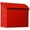 Red, variant on NACH Baxter High Capacity Parcel Mailbox – Black Wall Mount Mailboxes for Outside - 12.4”x7.1”x11.8