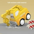 thumbnail image 6 of Msgweeeg Cars Toys 7 Year Old Boy Gifts Boy Toys Age 5 Large Cartoons Inertial Engineering Vehicles Excavator Bulldozer Cranes and Loaders Toys for Children Ages 0-3 Toys for Tots Gifts, 6 of 7