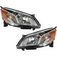 thumbnail image 4 of CAPA For 13-21 NV200 Front Headlight Headlamp Halogen Head Lamp w/Bulb PAIR SET, 4 of 5
