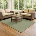 thumbnail image 2 of 2'x6' Soft and Durable Interlace Indoor - Outdoor Area Rugs Lightweight and Flexible for Easy Cleaning and Transport (Color: Olive), 2 of 7