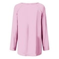 thumbnail image 5 of Patlollav Pntutb Women Tops,Ladies Casual Crewneck T-Shirts Blouse, 5 of 7