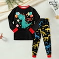 thumbnail image 2 of TAmten Bamboo Viscose Toddler Pajamas Boys Girls Baby Pjs Sets Kids Long-Sleeve Snug fit Sleepwear 6-12 Months 12-24 Months 2t 3t 4t 5t 6t 7t 8t 9t Children Size 4-5 Years, 2 of 5