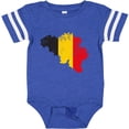 thumbnail image 3 of Inktastic Belgian Map Flag Boys or Girls Baby Bodysuit, 3 of 5