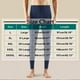 thumbnail image 3 of Leggings casuales para hombre, pantalones largos rectos cilíndricos que mantienen el calor, pantalones de rayón para hombre, 3 of 7