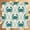 Color 4, variant on Mahjong Mat 31.5" x 31.5" Twin Pink Forming Heart Shape Floral Ornamental Border Swan Chick Non-Slip Noise Reduction American Mahjong Tiles Table Cover for Dominoes Poker Card Board Games Gift