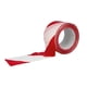 thumbnail image 2 of Cinta de señalización de áreas roja y blanca - 48 mm x 20 m, cinta de señalización de advertencia para demarcar espacios y advertencias, 2 of 3