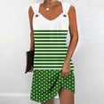 thumbnail image 2 of cfhntfmh Sundress for Women Sleeveless Print Lounge Dress Adjustable Strap Summer Baggy Tank Dresses, 2 of 5