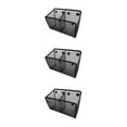 thumbnail image 1 of Guardoinrt Magnetic Pencil Holder Black Mesh Basket Refrigerator for Locker Table 2 grid Small 3Set, 1 of 6