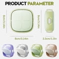 thumbnail image 3 of Magnetic Rotating Pill Organizer Portable Compartment Sorter Travel Home Office, 3 of 7