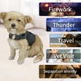 thumbnail image 6 of TELOLY 2026 New Dog Anxiety Relief Coat,Adjustable Shirts for Dogs Anxiety,Dog Anxiety Vest Jacket for Fireworks,Thunderstorm,Travel,Separation,Anxiety Calming Vest Wrap for Small Medium Large Dog, 6 of 7