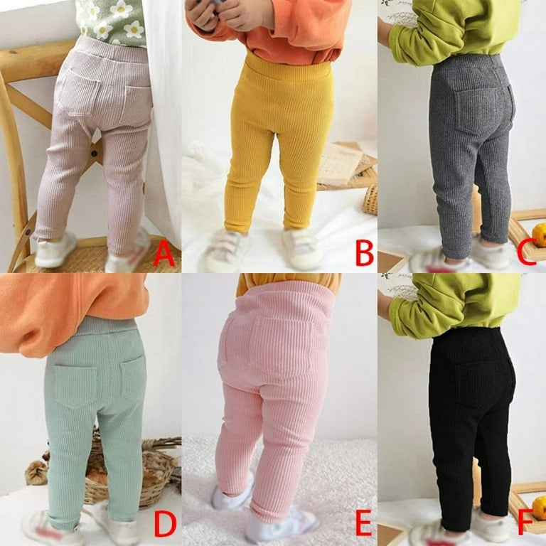 Baby Toddler Girls Leggings Big PP Pants Spring Autumn Kids Girls Pants  Fashion Solid Long Trousers Children's Pants 2024 New - AliExpress