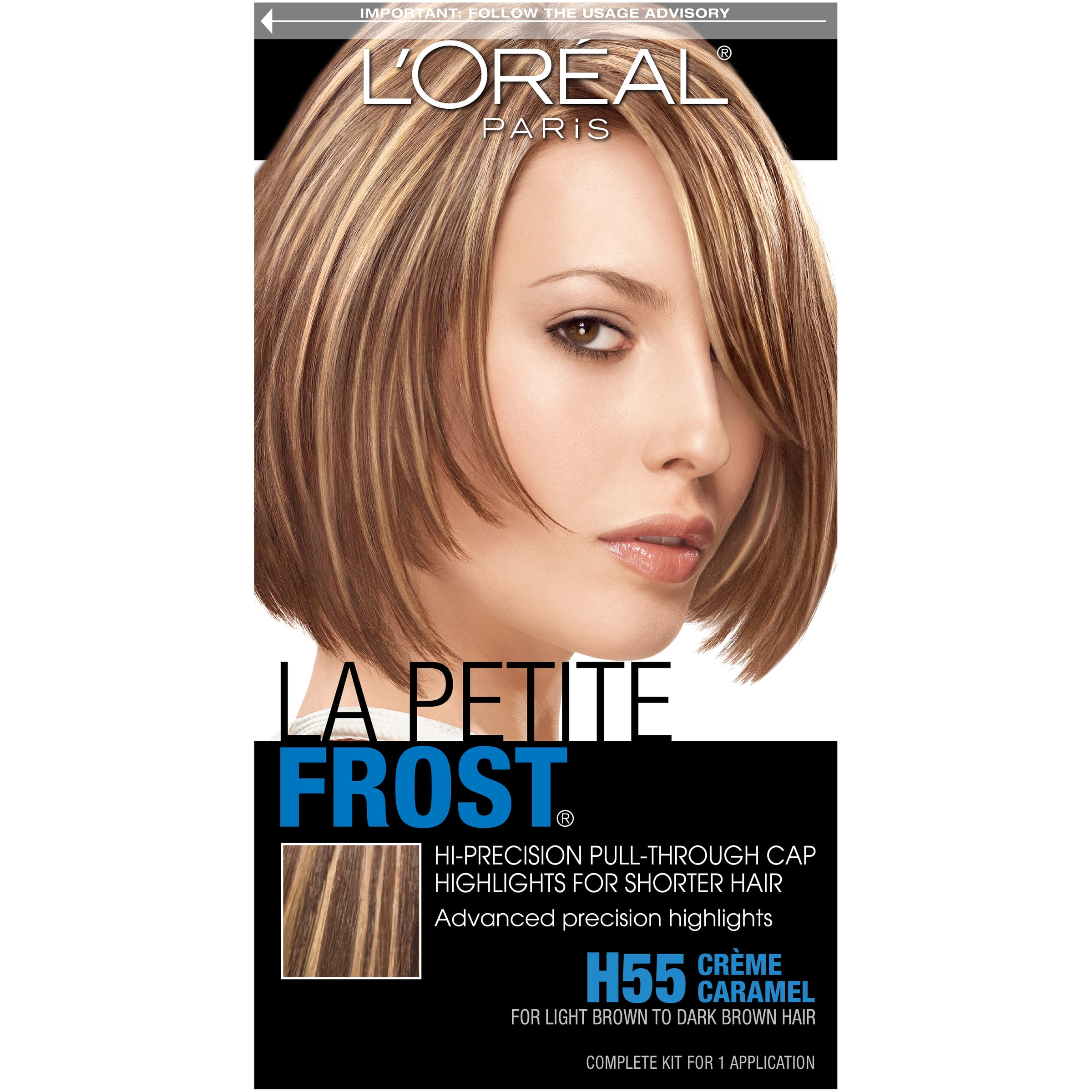 L'Oreal Paris La Petite Hair Highlights, H55 Creme Caramel - Walmart.com