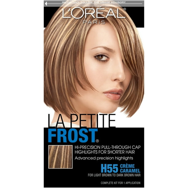 L'Oreal Paris La Petite Frost Hair Color Highlights, H55 Creme Caramel -  