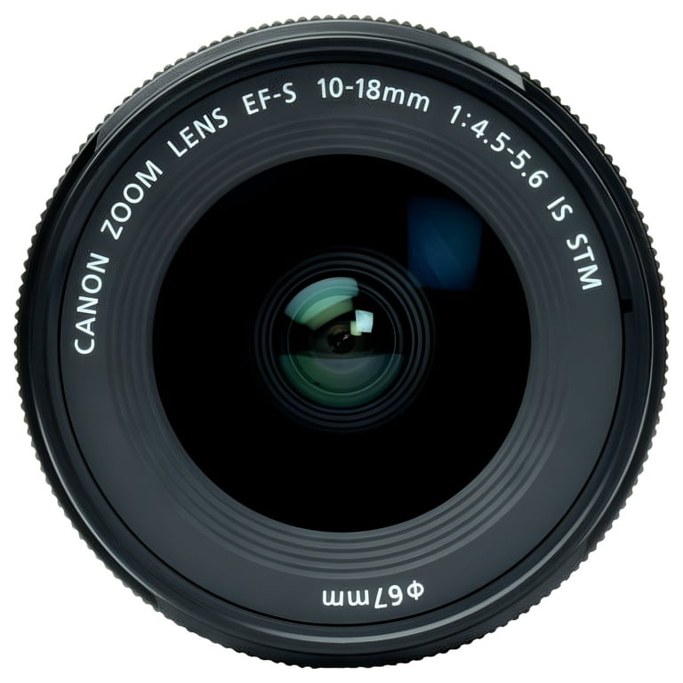 Canon EF-S 10-18mm f/4.5-5.6 IS STM Lens - DSLR Zoom Wide