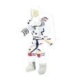 thumbnail image 2 of Figuras de astronauta a escala 1/64 Figura de acción de astronauta en miniatura Resina Spaceman Volador, 2 of 9