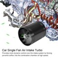 thumbnail image 2 of Turbonator Doble Ventilador, Turbina Super Cargador Entrada de Aire Turbo Doble Ventilador Turbina Super Gas Combustible Turbonator Ahorro de Combustible para Coche para Hombre(black) EOTVIA NO, 2 of 6