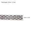 thumbnail image 2 of Uxcell 1 Pcs 3 Yards 10mm Self Adhesive Crystal Rhinestone Diamond Ribbon for Birthday Decorations Clear Gray, 2 of 6
