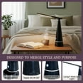 thumbnail image 4 of Lavish Home Modern LED Desk Lamp, Black, 4 of 6