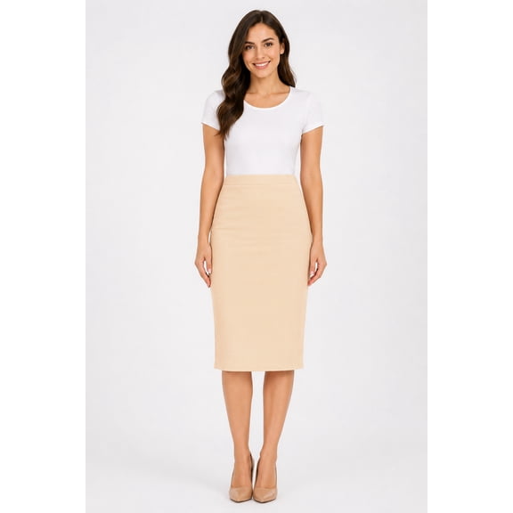 Women's Stretch Fit Bodycon Pencil Skirt Versatile Elegance