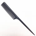 thumbnail image 3 of Peine de cola antiestático, peine de cola de corte de pelo profesional de fibra de carbono para peluquería, para cabello y para hombres y mujeres con diferentes tipos (5 piezas) JM JM, 3 of 5