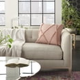 thumbnail image 3 of Nourison Life Styles Textured Blush Decorative Throw Pillow , 18" x 18", 3 of 5