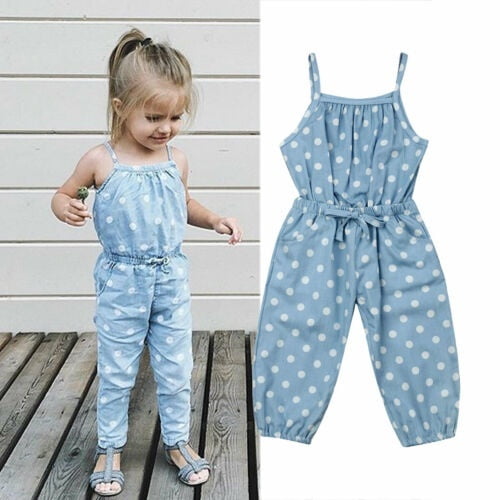 jeans jumpsuit for baby girl