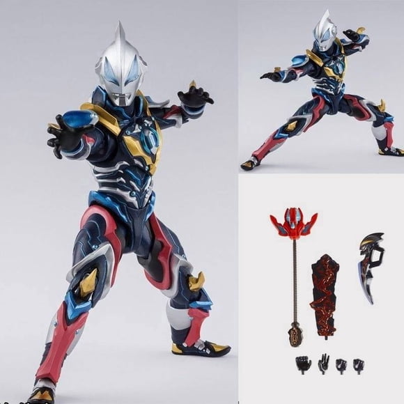 6.3" Ultra-man Geed Galaxy Rising Articulated Action Figure with Accessories