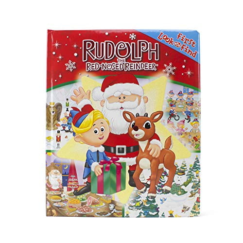Pre-Owned Rudolph the Red-Nosed Reindeer: First Look and Find Rudolph the Red-Nosed Reindeer (Board book) 1450823343 9781450823340