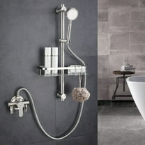 Wall Mounted Single Handle Shower Mixer Valve, Shower Faucet Control Valve for Bathroom