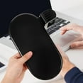 thumbnail image 1 of OULII Foldable Desk Extension Armrest Tray with Rotating Support Clamp and Mouse Pad Black, 1 of 8