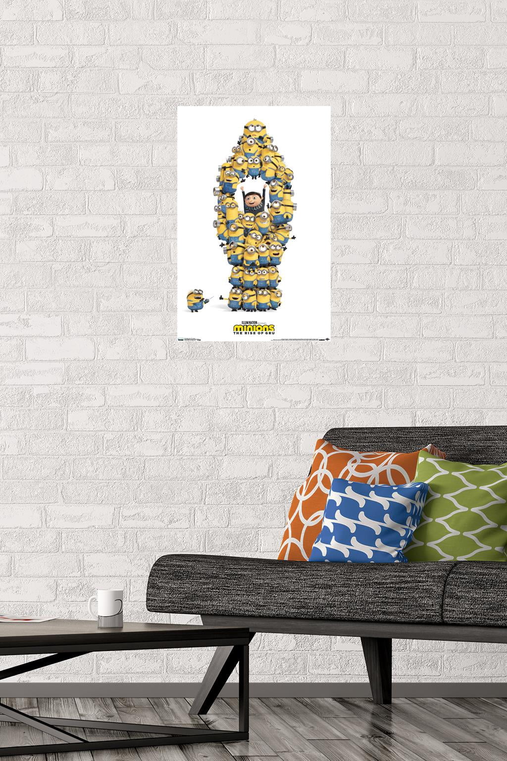 Illumination Minions: Rise Of Gru - Rocket Wall Poster, 14.725" x 22.375"