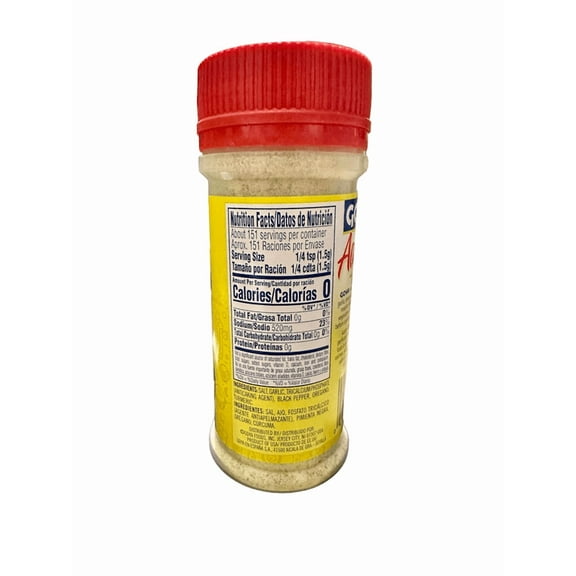 2Pack Goya Adobo All Purpose Seasoning 1 with Pepper, 1 Without Pepper 8 oz each