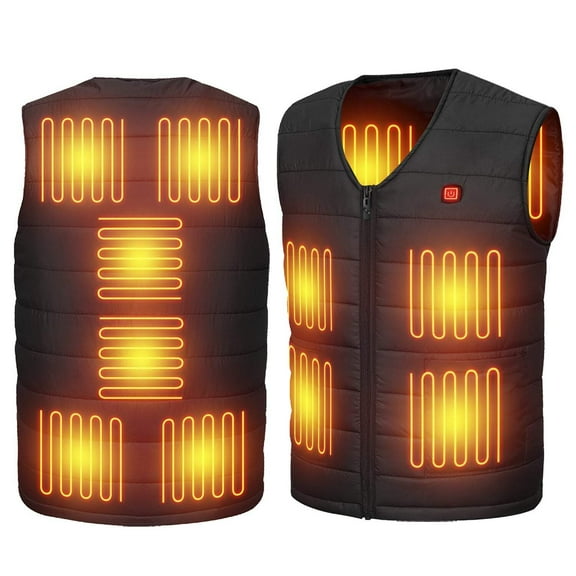 USB Rechargeable Heated Jacket Vest 3 Modes