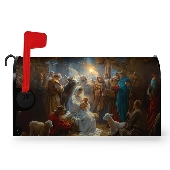 Cubierta para Buzón Dacawin Natividad Noche Santa 53x46 cm