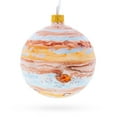 thumbnail image 3 of Jupiter Hand Painted Glass Ball Christmas Ornament 3.25 Inches, 3 of 5