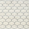 thumbnail image 1 of Ahgly Company Machine Washable Indoor Square Contemporary Pale Silver Gray Area Rugs, 10' Square, 1 of 7