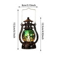 thumbnail image 2 of Boreal Craft Modern Statues And Sculptures Electronic Oil Lamp Portable Pumpkin Decorative Desktop Ornament, 2 of 2
