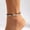 3 Pieces, variant on Colour Beads Heart Moon Anklet Foot Beach Jewelry Friendship Love Cord Lace Gift-10 Pieces