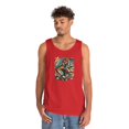 thumbnail image 4 of Unisex Heavy Cotton Tank Top Tiger Pop Art, 4 of 4